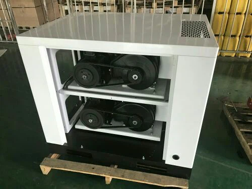 Compresor de aire de desplazamiento libre de aceite de alto flujo